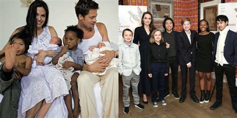 Heres How Much Brad Pitt And Angelina Jolies Kids Changed Over The Years