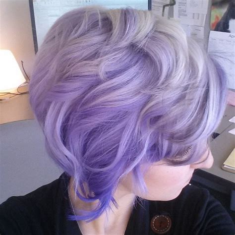 A light purple hair color is a muted shade of purple typically blended with grey or ash. Purple Ombre Hair Ideas: Plum, Lilac, Lavender and Violet ...