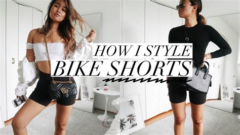 How I Style Bike Shorts Summer Outfit Ideas Youtube
