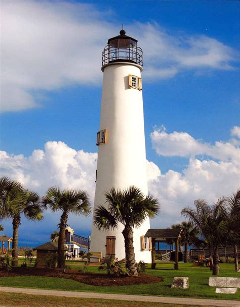 Floridas Cape St George Lighthouse Lighthouse Lighting Lighthouse