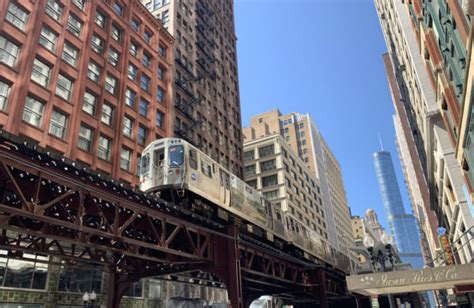 Chicago Photos Elevated Train By Adamswabash Station Go Visit Chicago