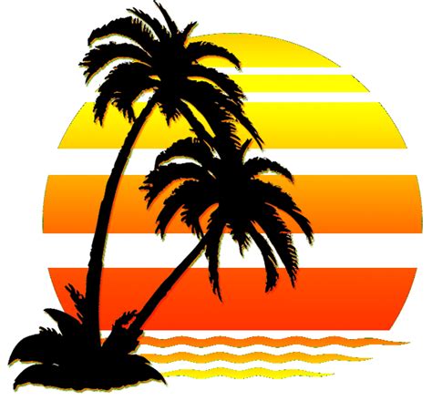 Sunset Clipart Playa Sunset Playa Transparent Free For Download On