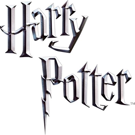 Harry Potter Text Logo Png Transparent Background Free Download 32536