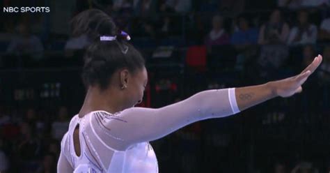 Simone Biles Wins Fifth All Around Gymnastics World Title Cbs News