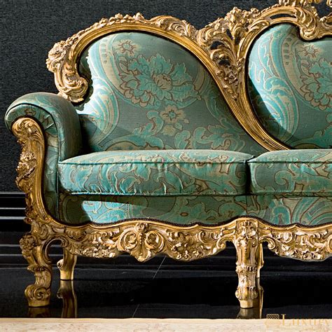 Parris Classic Large Gold Sofa Luxury Furniture Company