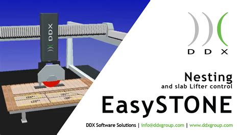 Easystone Nesting And Slab Lifter Control With Easystone Its Easy