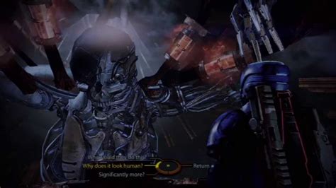 Mass Effect 2 Conversation Human Reaper Youtube