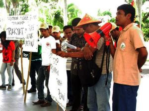 Aksi SPI Sumbar Menolak Kekerasan Terhadap Petani Serikat Petani Indonesia
