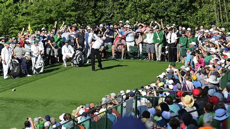 Masters Champion Phil Mickelson Drives No 14 During Practice Round 2