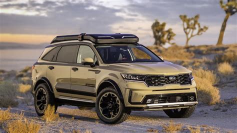2021 Kia Sorento Suv Looks Surprisingly Tough Lifted And With Big Tires