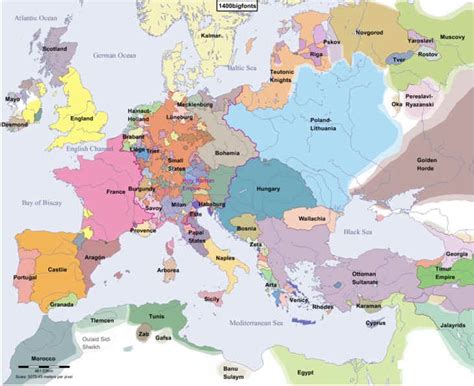 Europe Year 1400