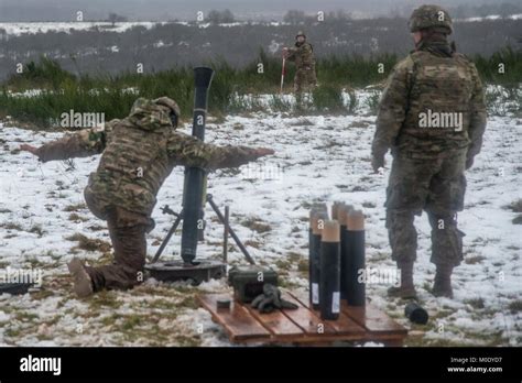 Us Soldiers Assigned To Headquarters And Headquarters Company 1st