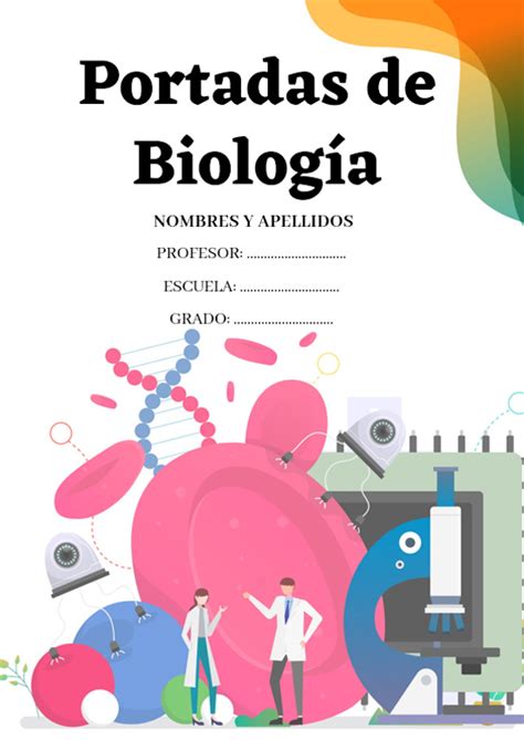 ᐉ【portadas De Biología】 ️ Las 15 Mejores Diseños