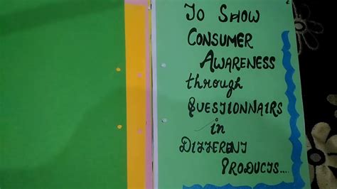 Consumer Rights To Create Awareness Poster Class 10th Know
