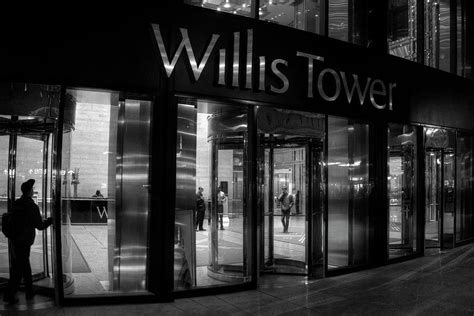 Willis Tower Entrance Chicago Photograph By Daniel Hagerman