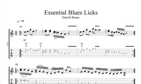Essential Blues Licks Etsy Canada