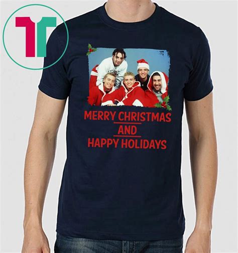 Nsync Merry Christmas And Happy Holidays T Shirt