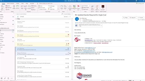 2sl Flagging Emails In Outlook For Action Youtube