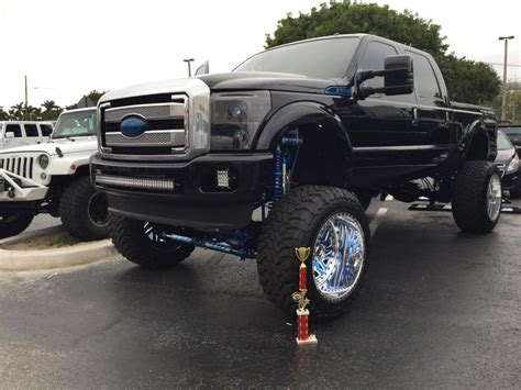 2015 Ford F 250 Crewcab Platinum Lifted Show Truck For Sale