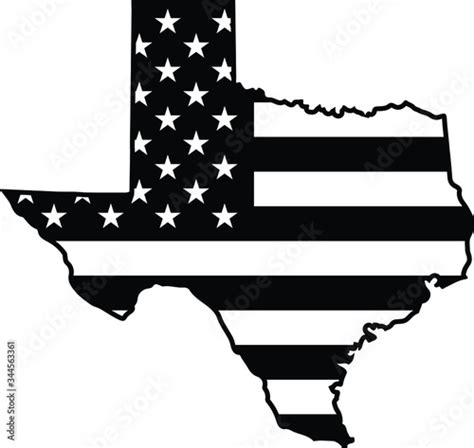 Texas Outline With Flag Jaywhatelse