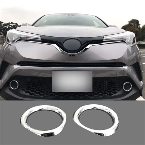 Cardimanson Accessories For Toyota C Hr Chr Front Fog Light Lamp Abs