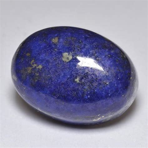 Blue Lapis Lazuli 128 Carat Oval From Afghanistan Gemstone