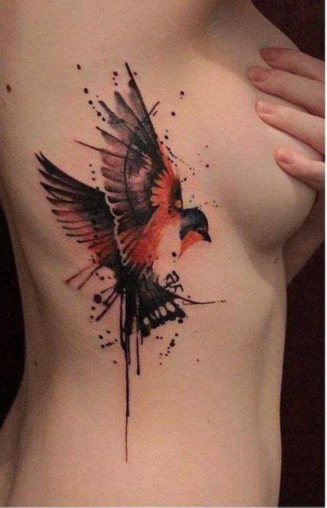 24 Ideas Tattoo Bird Ribs Sleeve