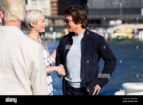 Sydney, Australia. 02nd July, 2023. Cast members Pom Klementieff (left