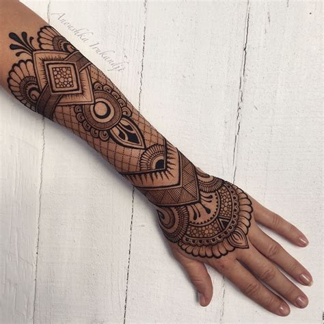 Henna Tattoo Ideas Arm Daily Nail Art And Design