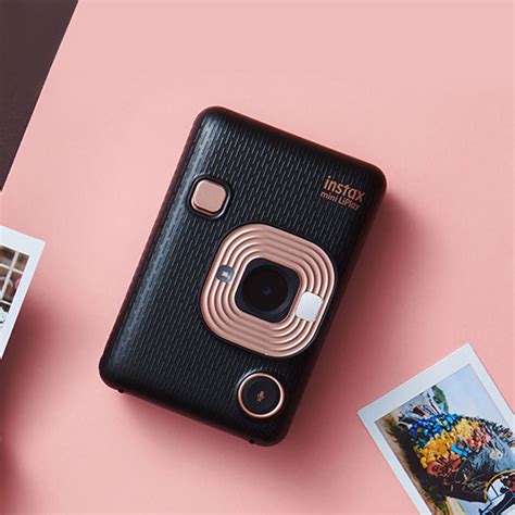 Wholesale Fuji Instax Mini Liplay Imaging Polaroid Camera Gold Price At