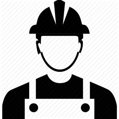 Construction Worker Icon At Getdrawings Free Download