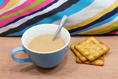 Morning Coffee And Biscuit Stock Image Image Of Espresso 34106629