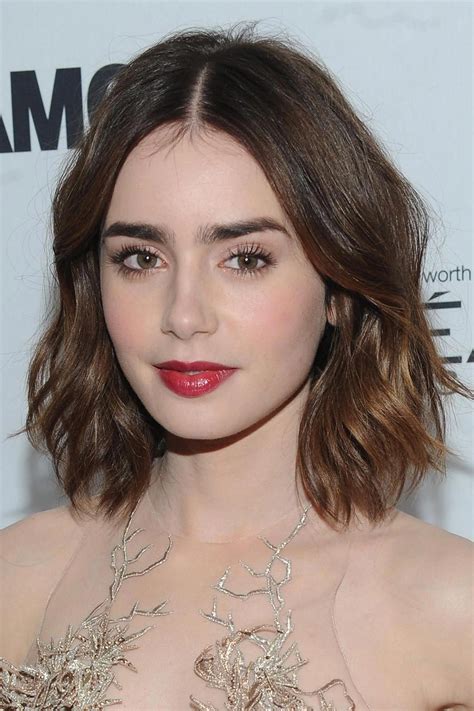 The Most Epic Sets Of Brows Ever Lily Collins Hair Celebrity