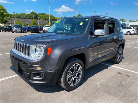 Certified Pre Owned 2017 Jeep Renegade Limited 4×4 4wd Sport Utility