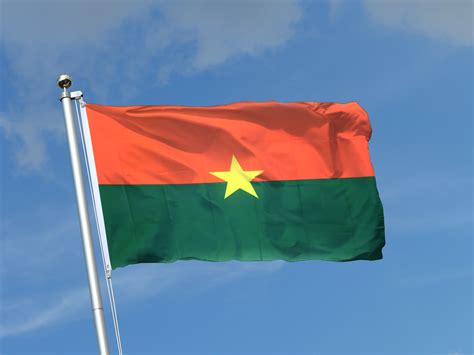 Drapeau Burkina Faso 25 Tailles Disponibles Monsieur Des Drapeaux