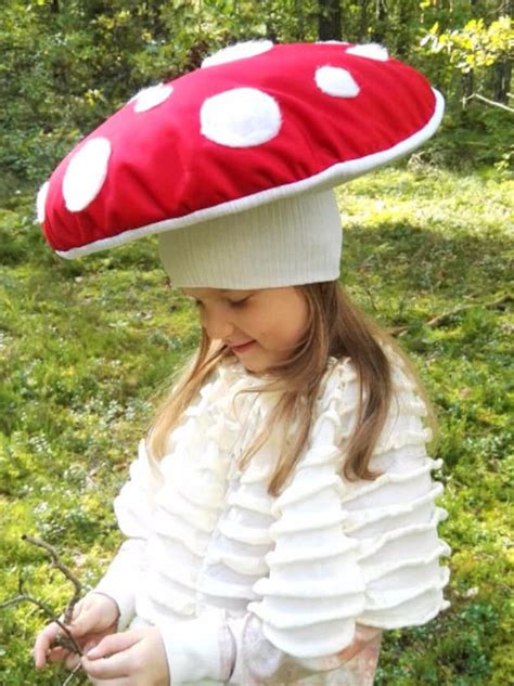 Mushroom Fly Agaric Costume Kids Mushroom Costume Adult Etsy