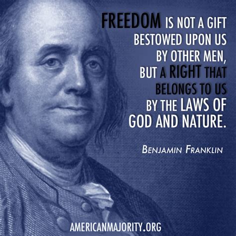 Benjamin Franklin Famous Quote Inspiration