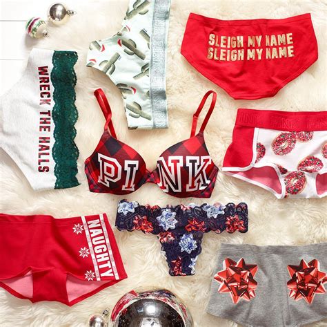 Victorias Secret Pink Releases New Christmas Styles
