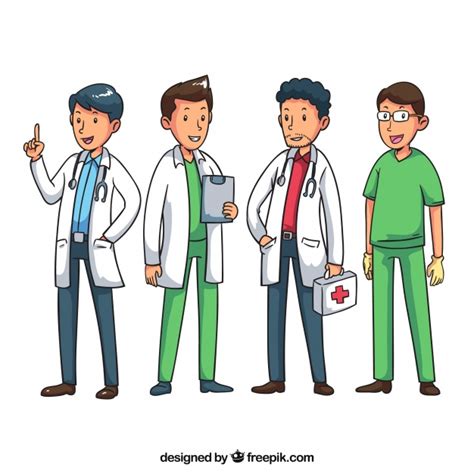 We need systemic solutions to these kinds of protection gaps and problems. Fun set of different kind of doctors Vector | Free Download