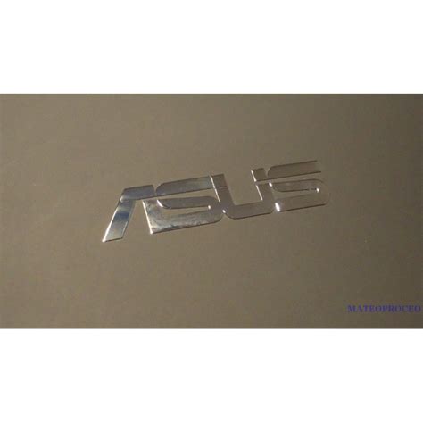 Asus Label Sticker Badge Logo Metal Chrome
