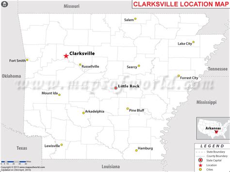 Where Is Clarksville Arkansas
