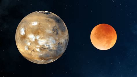 Total Lunar Eclipse Mars In Our Night Sky Nasa Mars Exploration