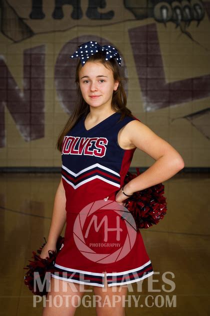 Mike Hayes Photography 2016 2017 7th Grade Cheer