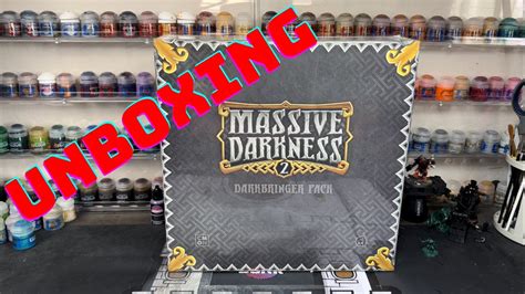 Unboxing Of Massive Darkness Hellscape Darkbringer Pack Youtube