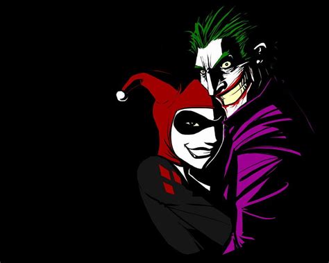Joker And Harley Quinn Villains Dc Joker Harley Quinn Hd Wallpaper
