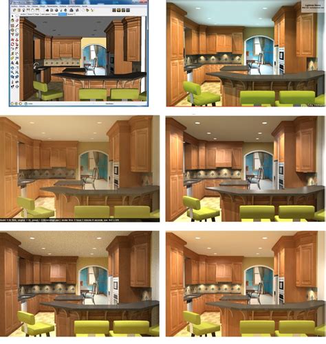 Sketchup plugin rendering comparison | Interior design ...