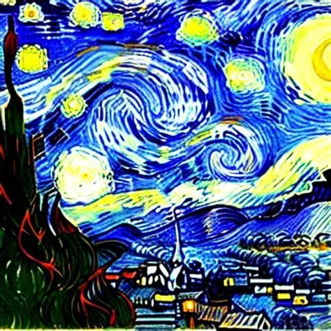The Starry Night By Salvador Dalí Stable Diffusion