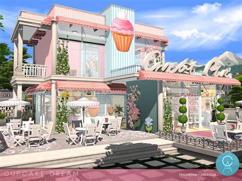 By Pralinesims Found In Tsr Category Sims 4 Community Lots Cafe