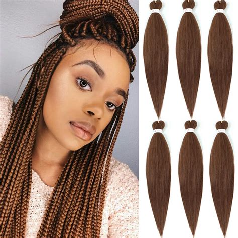 Buy Wigenius Pre Stretched Braiding Hair Ginger 26 Inch Easy Braid 6