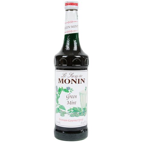 Monin Syrup Green Mint 750 Ml